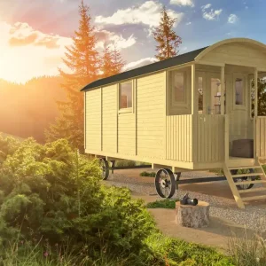 Zirkuswagen Kathy ISO / Pipowagen / Bauwagen / Campinghaus Bestseller